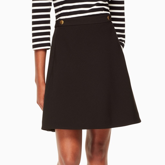 kate spade Dresses & Skirts - Kate Spade Crepe Skirt - Black